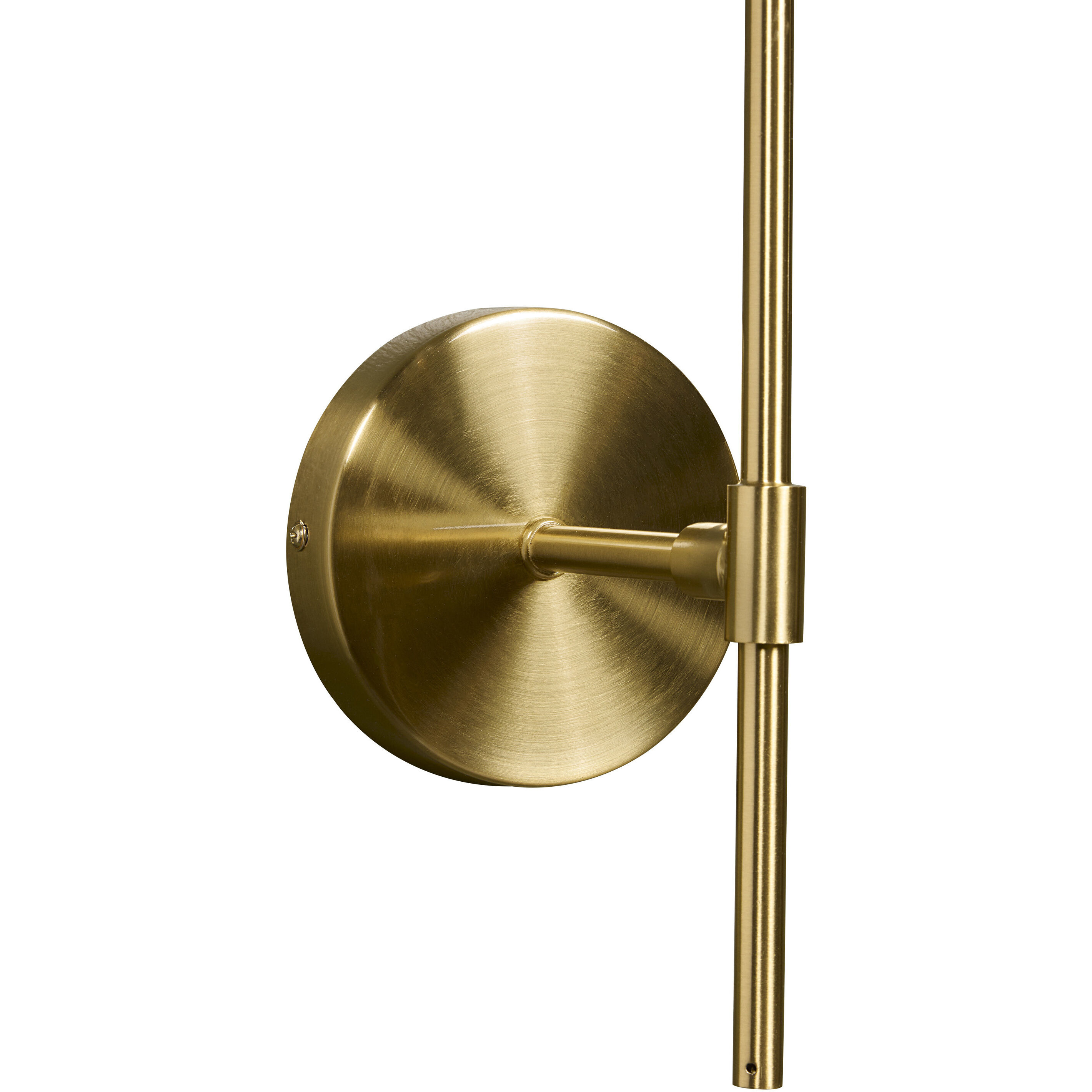 Izora LED 7 inch Brass / Smoke Grey Ombre Sconce Wall Light